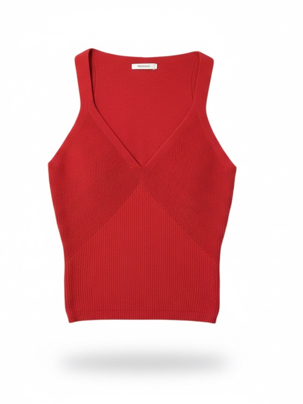 Reformation Ribbed V-Neck Tank